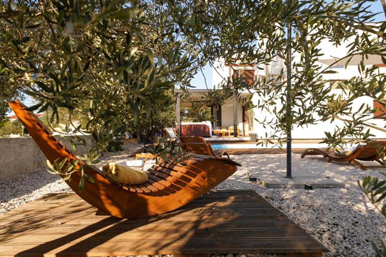 Villa Suncica With Heated Pool, Jacuzzi And Bikes Near Zadar Sukosan Bagian luar foto
