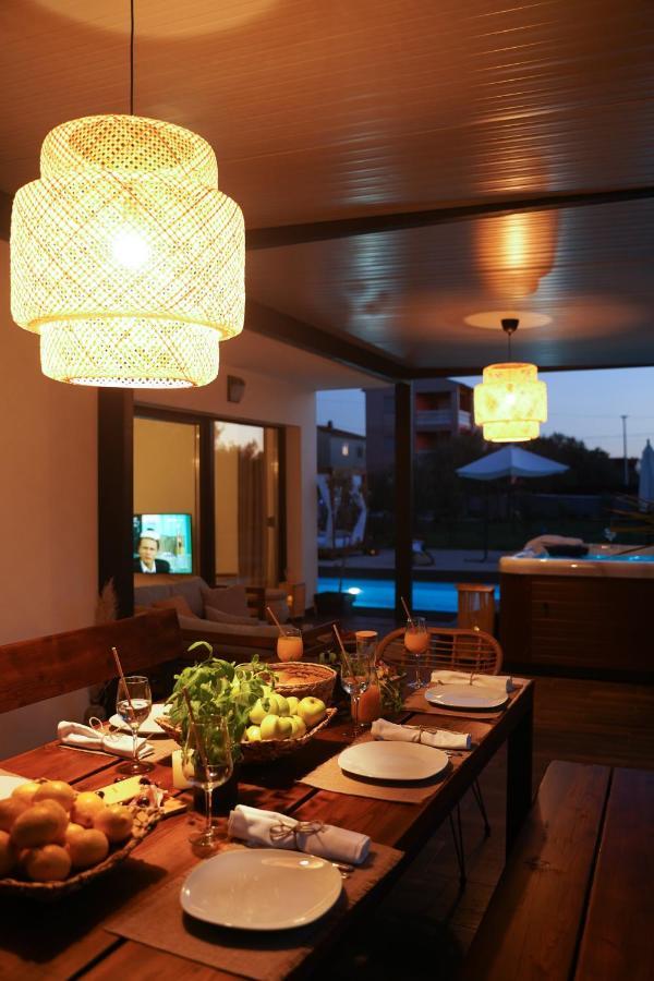 Villa Suncica With Heated Pool, Jacuzzi And Bikes Near Zadar Sukosan Bagian luar foto