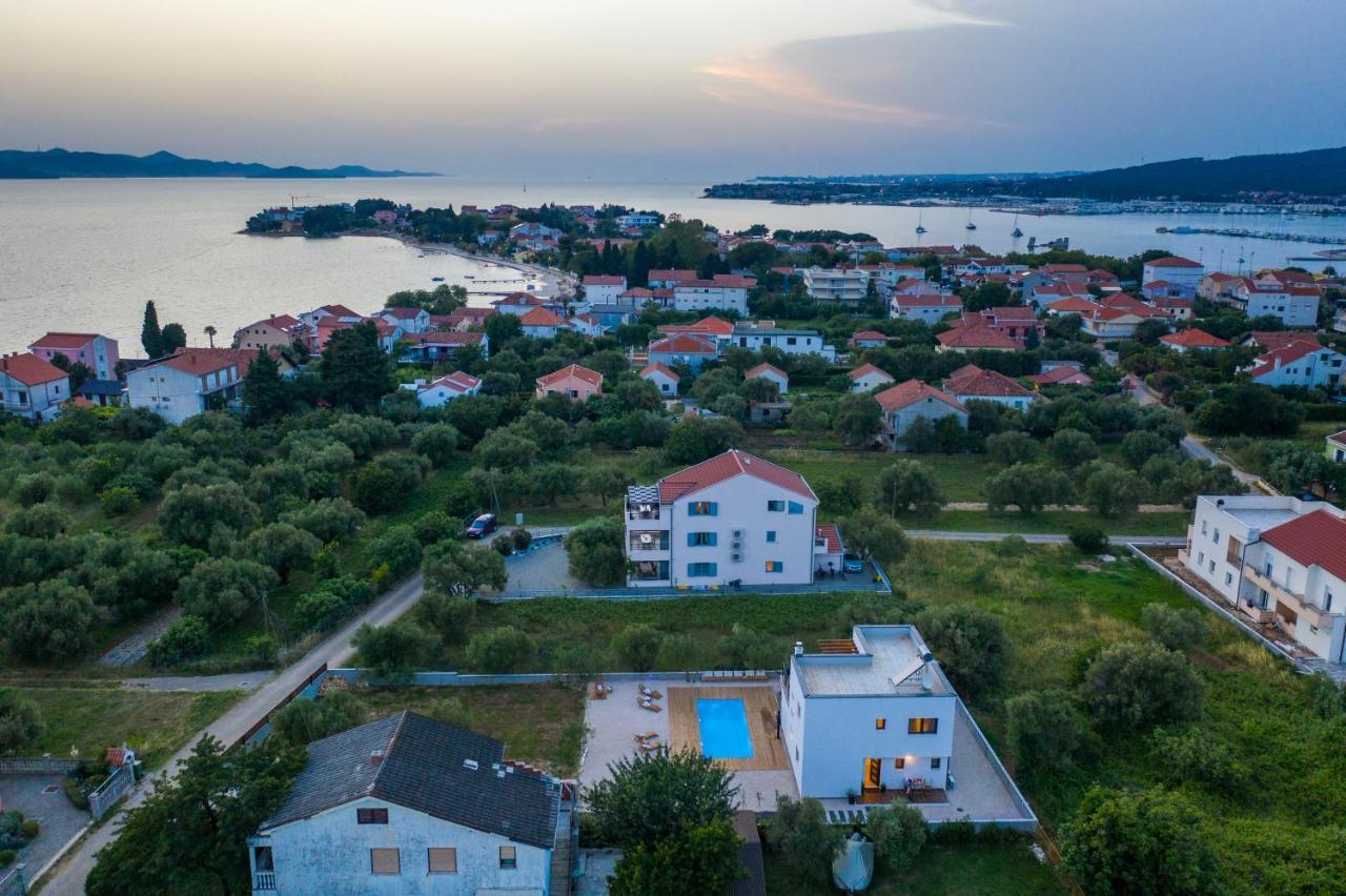 Villa Suncica With Heated Pool, Jacuzzi And Bikes Near Zadar Sukosan Bagian luar foto